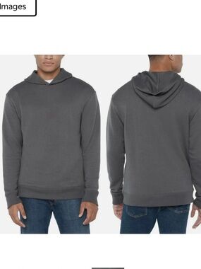 GAP Men's Dark Gray textured hoodie   Size M. NWT.